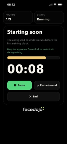 Facedojo Fight Timer Screenshot 5 of 6