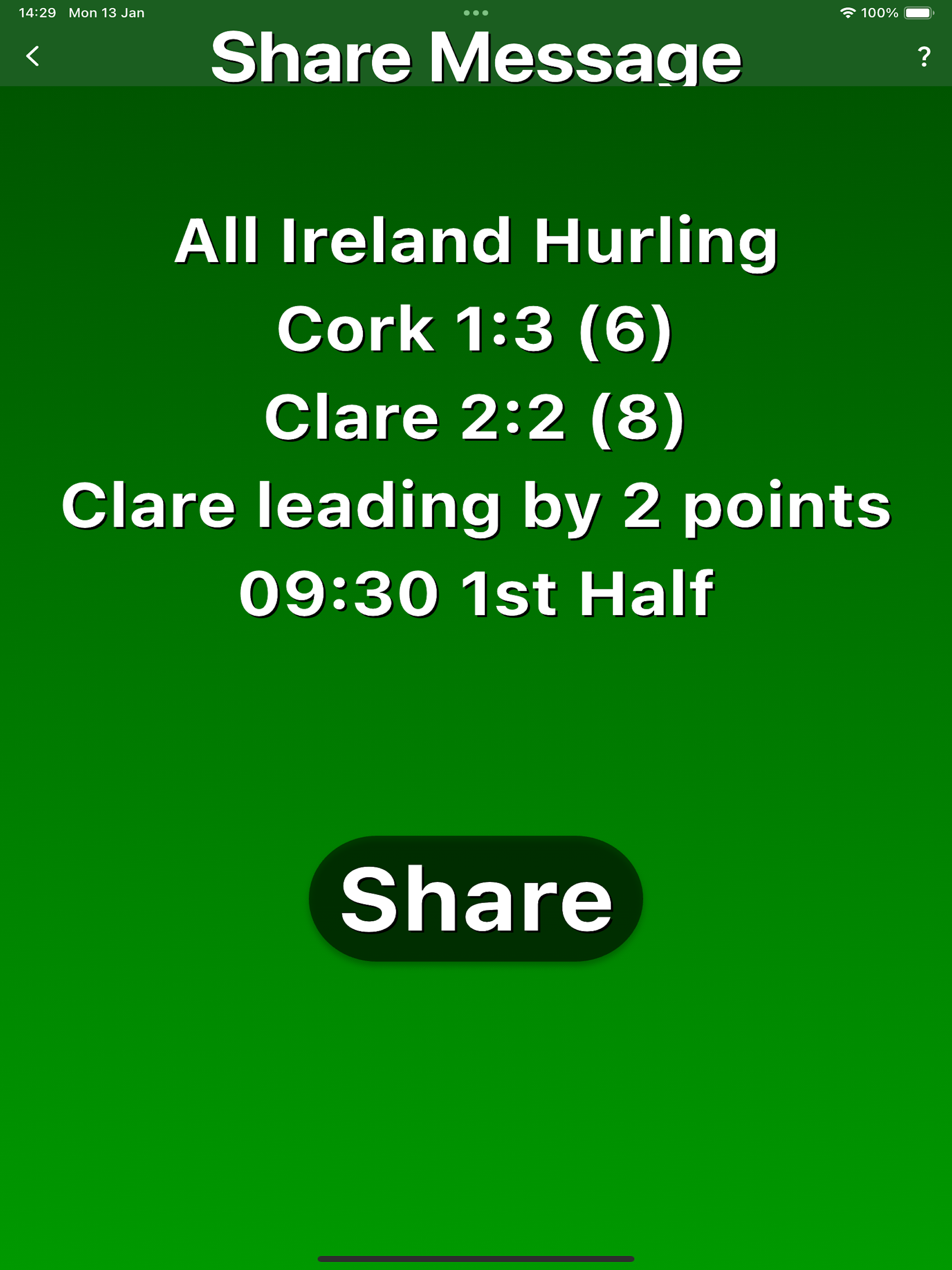 GAA Score