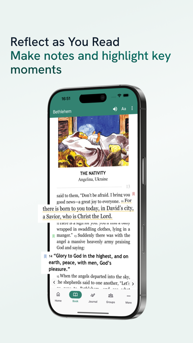 The One - Blended Gospels iPhone screenshot 3 - Book app