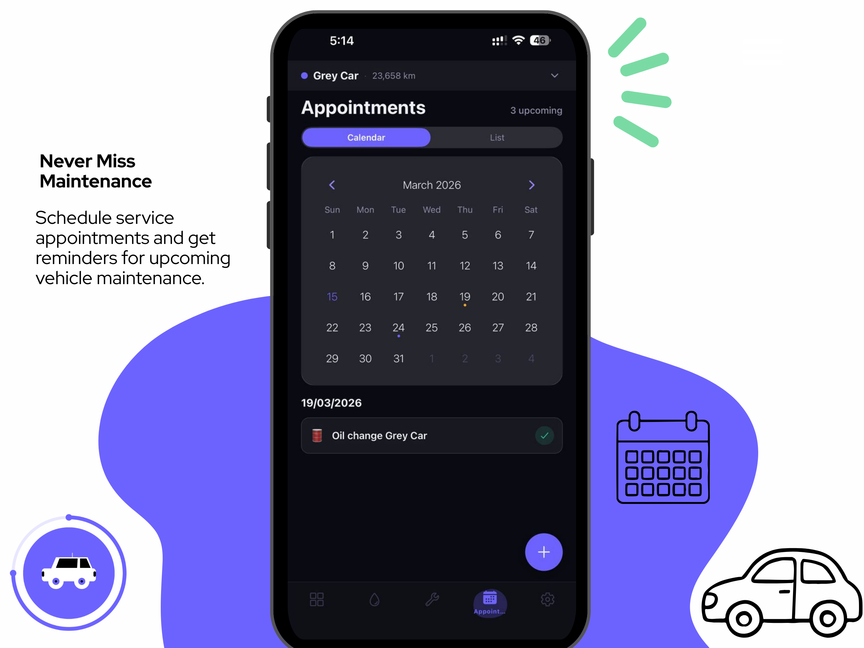Karlog: Fuel & Mileage Tracker