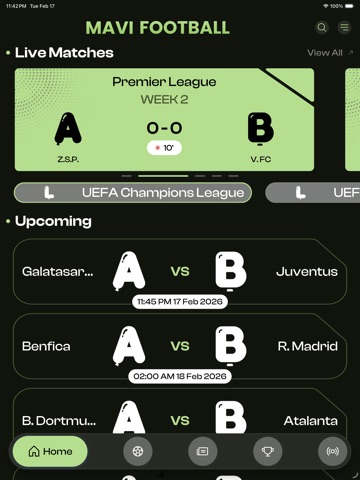 Mavi Football ipad screenshot 2