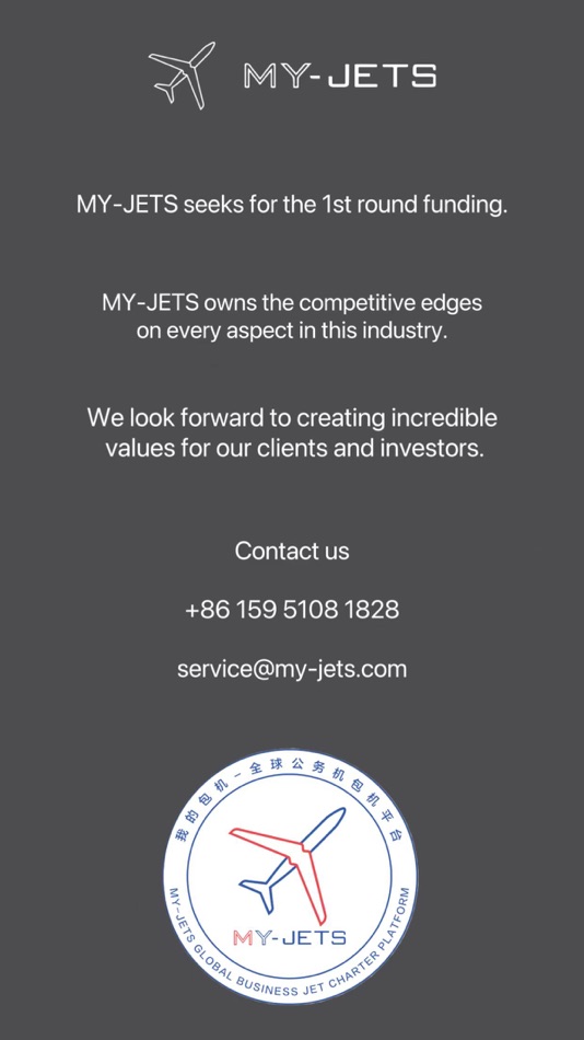 #1. 我的包机 - 全球公务机包机平台 (iOS) 由: NANJING MY-JETS AVIATION TECHNOLOGY CO., LTD.