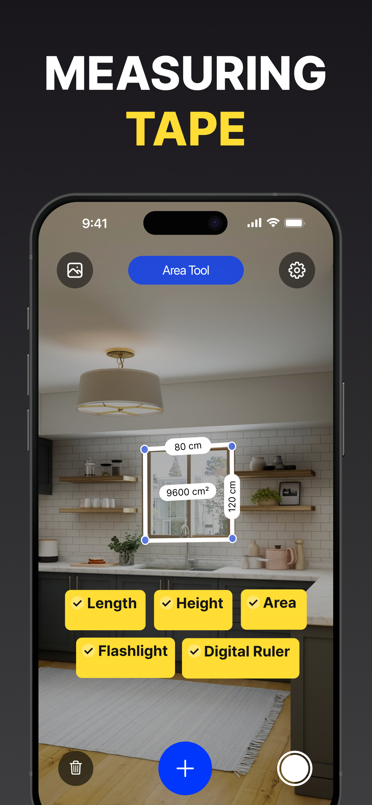 Measuring Tape+ Measure AR app