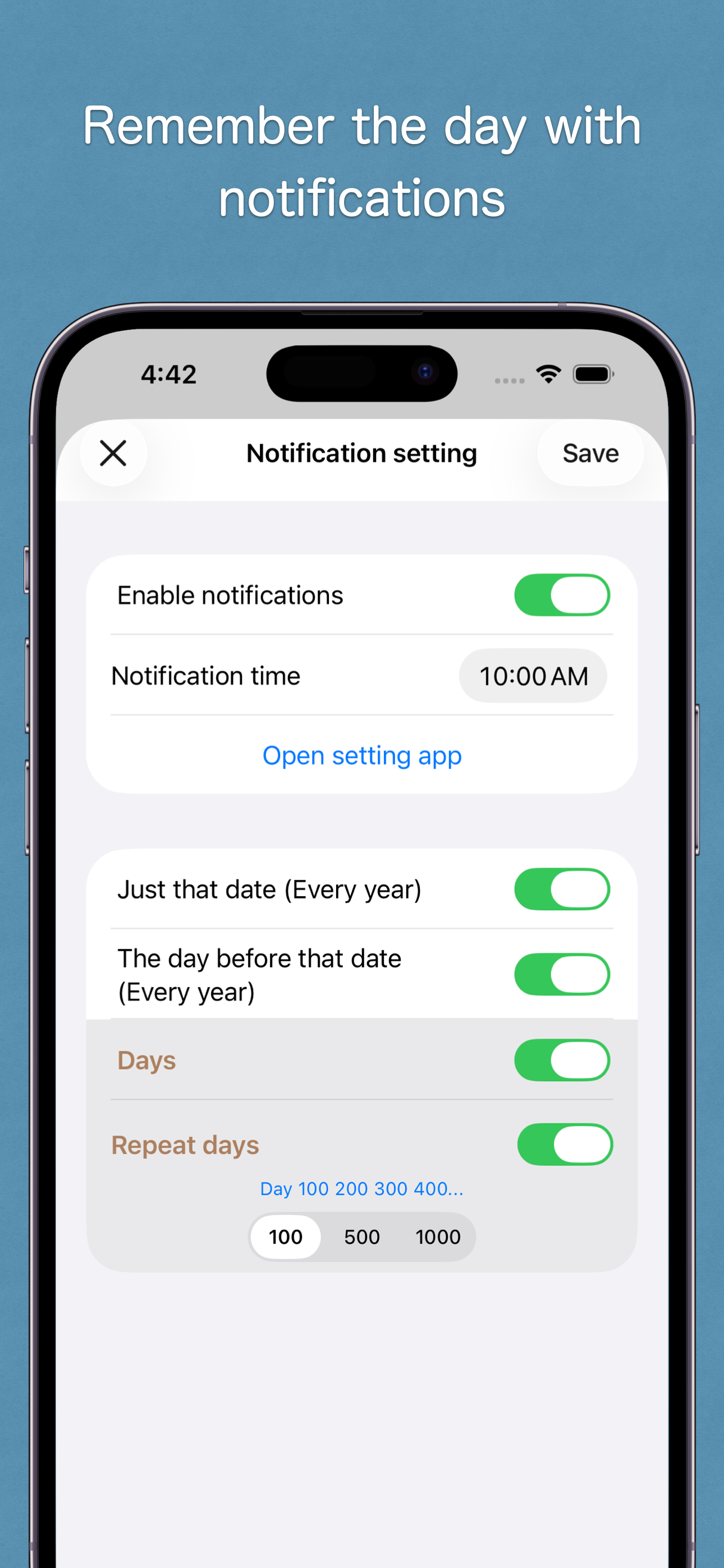 DaysKeeper