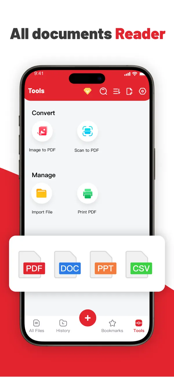 Screenshot #3 pour AI PDF Reader-Scan Document