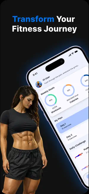 Workout at Home: Fitness screenshot 1