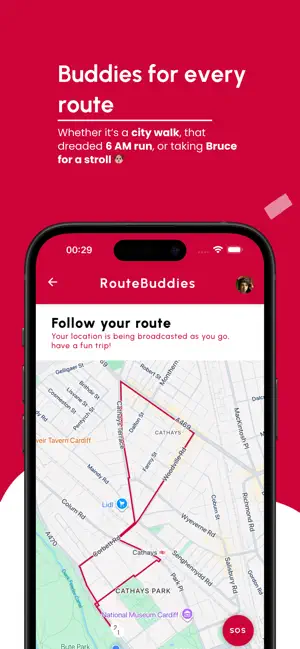 RouteBuddies screenshot 1