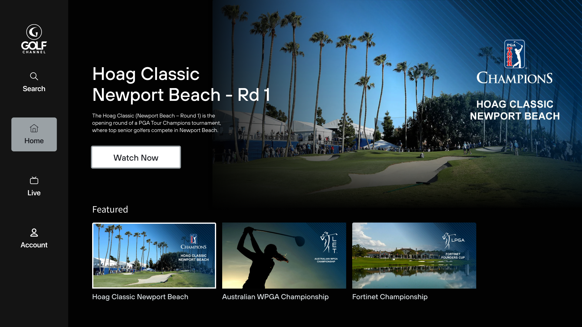 Golf Channel screenshot 9