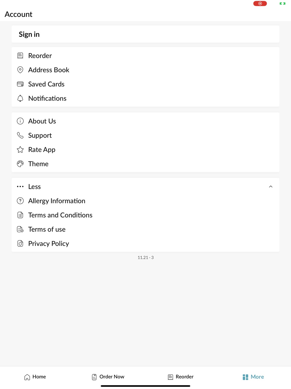 iPad screenshot