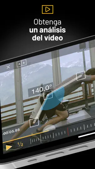 Captura de pantalla de MyDartfish Express: Coach App en iPhone 2