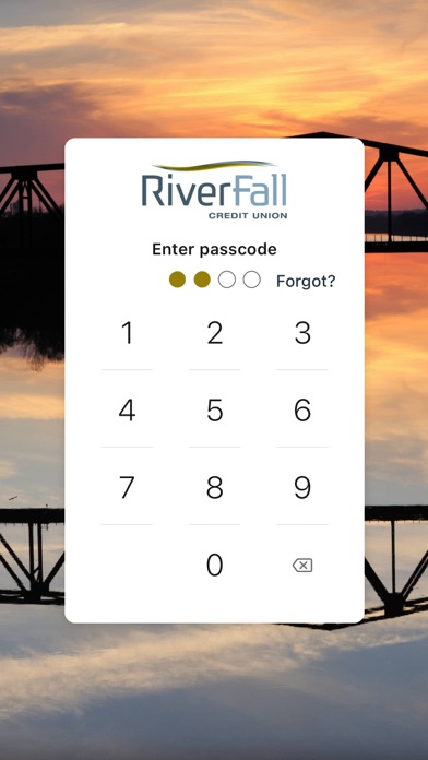 RiverFall Credit Union Screenshot