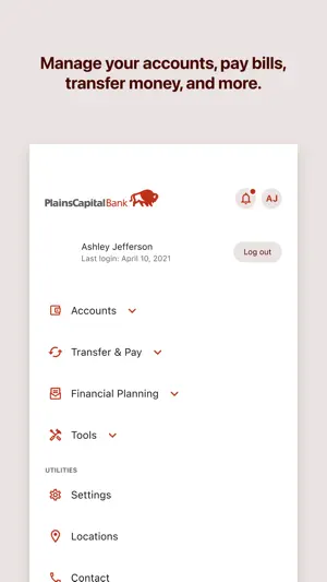 PlainsCapital Mobile Banking screenshot 4