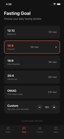 Zimple Fasting Tracker Screenshot 3 of 5