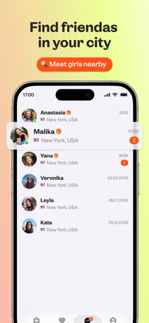 Frienda — make female friends screenshot 3
