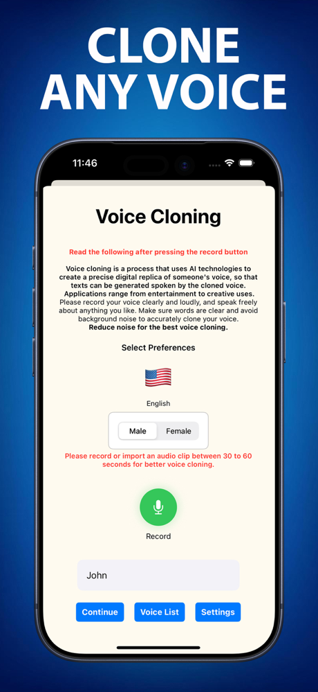 Fake Voice : Voice Changer screenshot 3