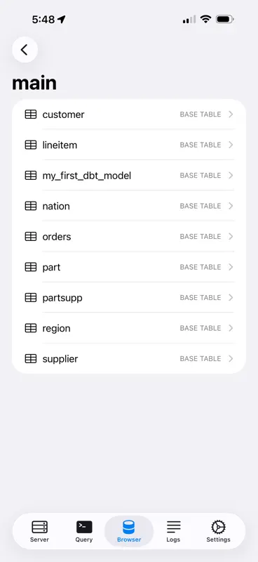 GizmoSQL screenshot 4 of 4
