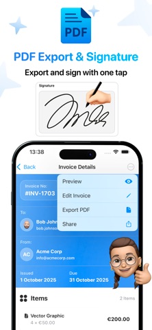 InvoiceTracky: Bill & Track Screenshot 2 of 6