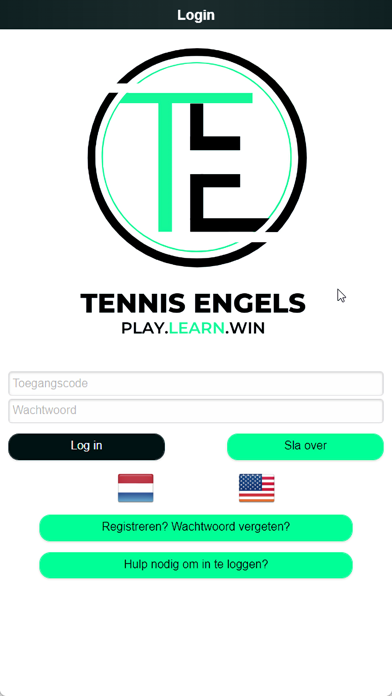 Tennis Engels Screenshot