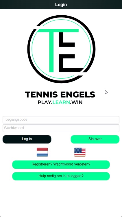 Tennis Engels