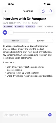 Voicekeep Screenshot 3 of 5