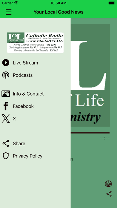 Screenshot #2 pour Light of Life Radio