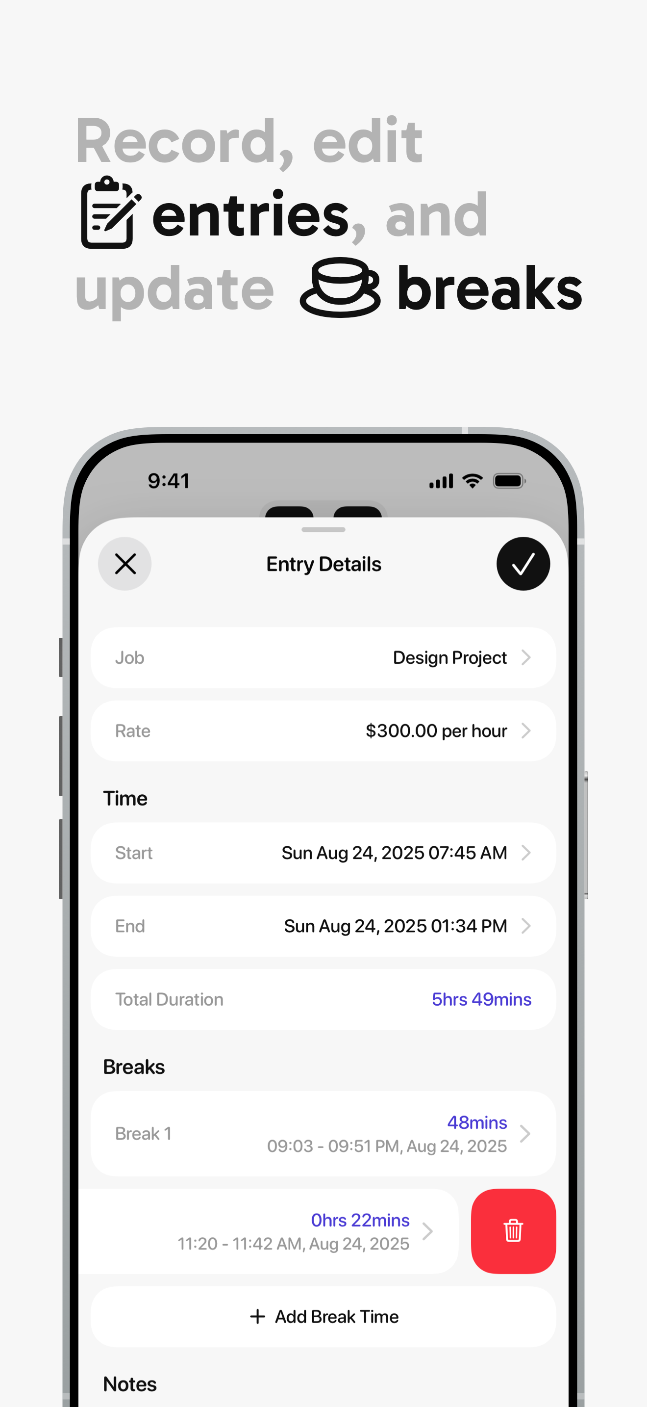 Work Hours Tracker: Sim Hours