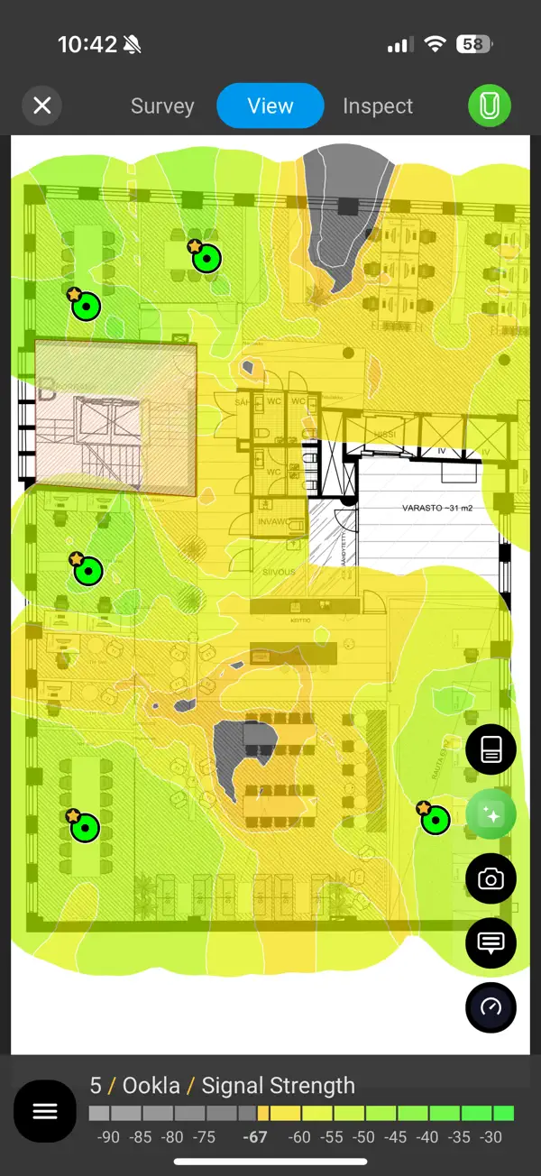 Screenshot #1 pour Ekahau Survey
