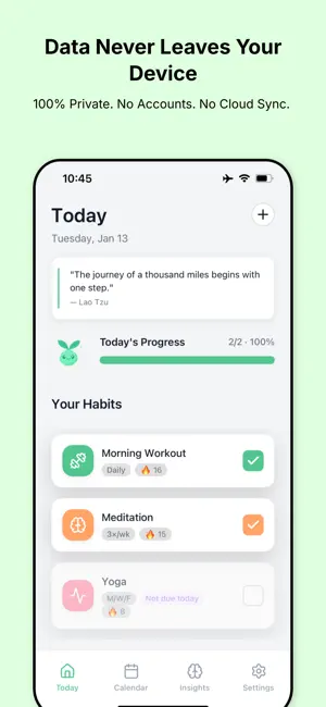 H: Habit Tracker screenshot 2