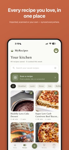 MyRecipes: Recipe Keeper iPhone screenshot