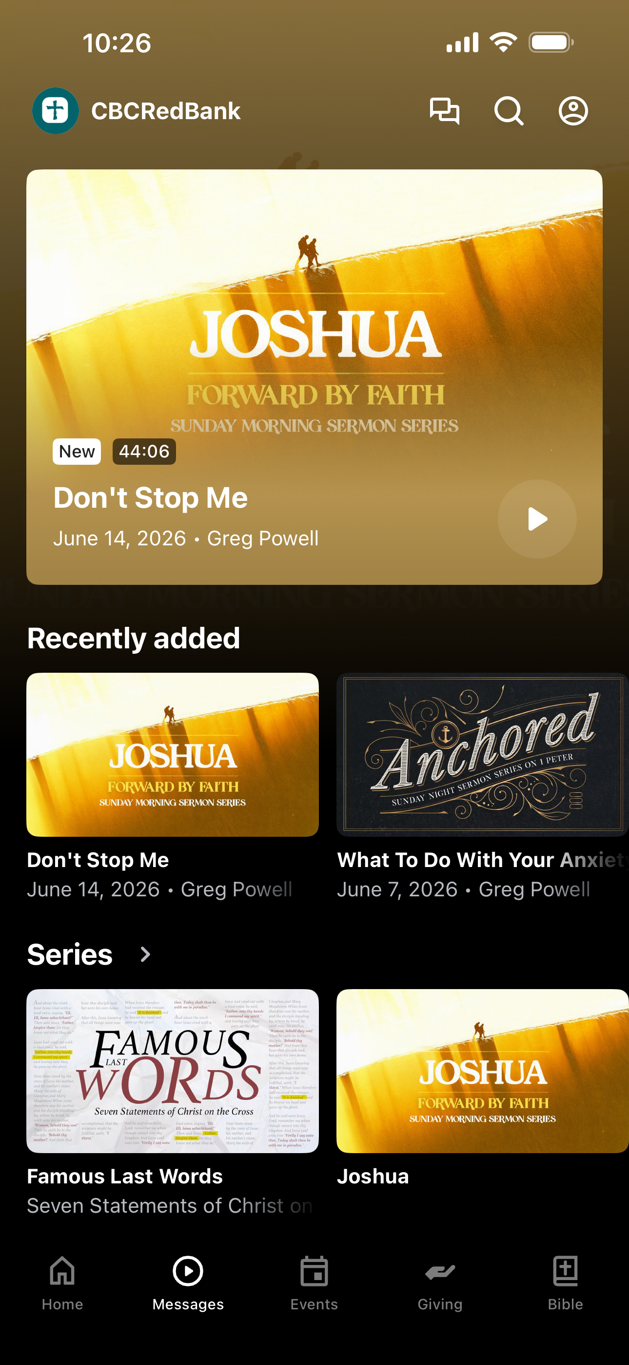 Calvary Baptist Red Bank screenshot 3