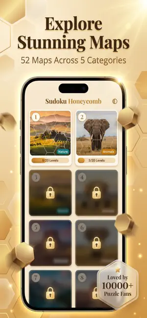 Sudoku Honeycomb: Daily Puzzle screenshot 4