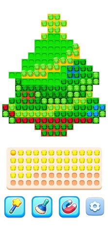 Glow Sort - Jewel Color Puzzle iPhone screenshot