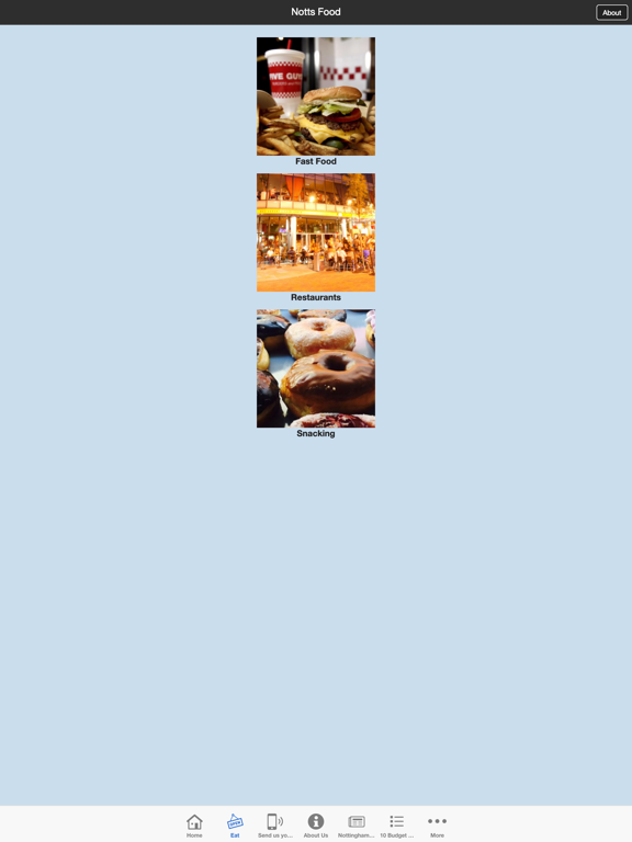 Screenshot #5 pour Nottingham Food Directory