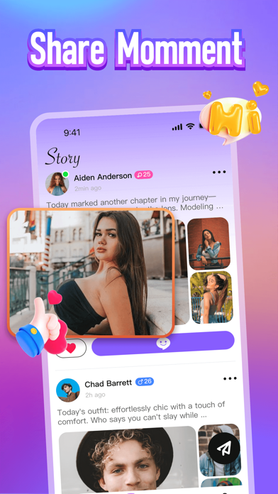 Vibers - Fash & Make Friends Screenshot