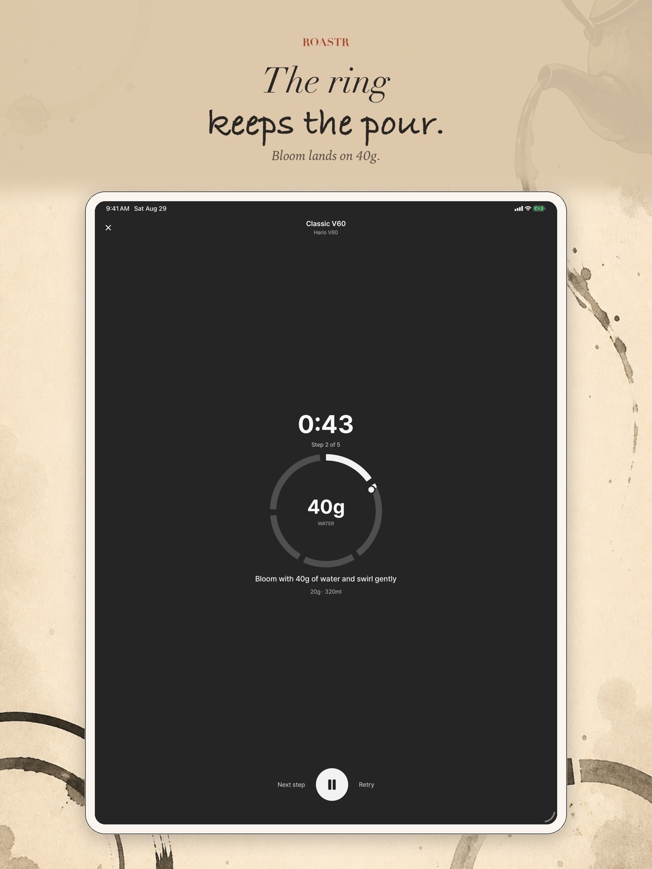 Screenshot 7 of Roastr - Brew Timer & Recipes