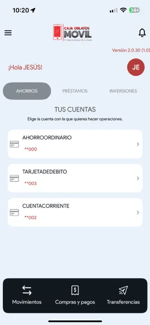 Caja Oblatos Móvil screenshot 2