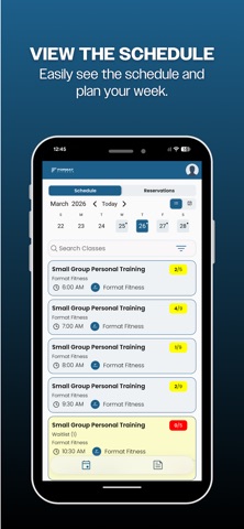 Format Fitness iPhone screenshot