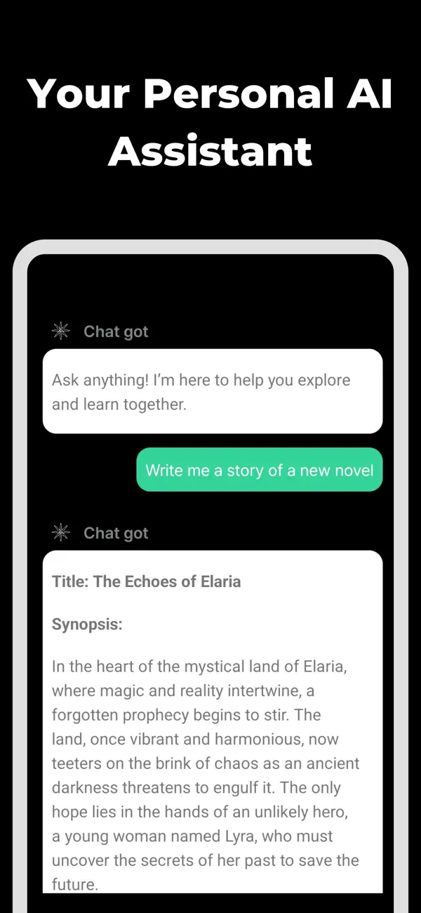 Screenshot #2 pour Chat Got: AI Search Assistant