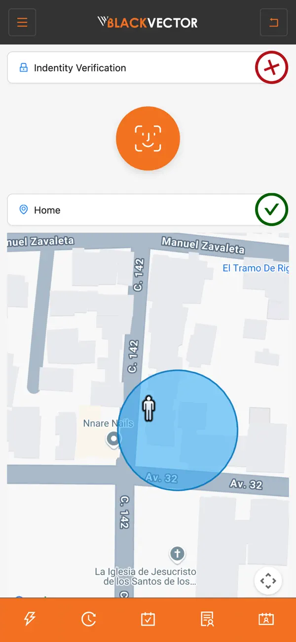 #6. ShiftClock Blackvector (iOS) بواسطة: Rolando Ramirez