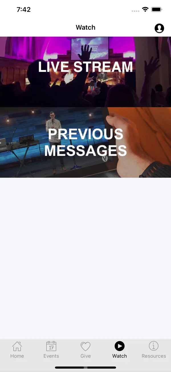 Screenshot #2 pour Victory Church GO