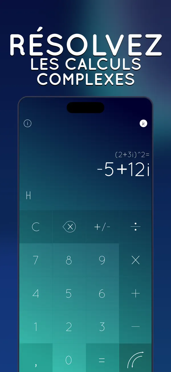 Screenshot #1 pour A Complex Calc