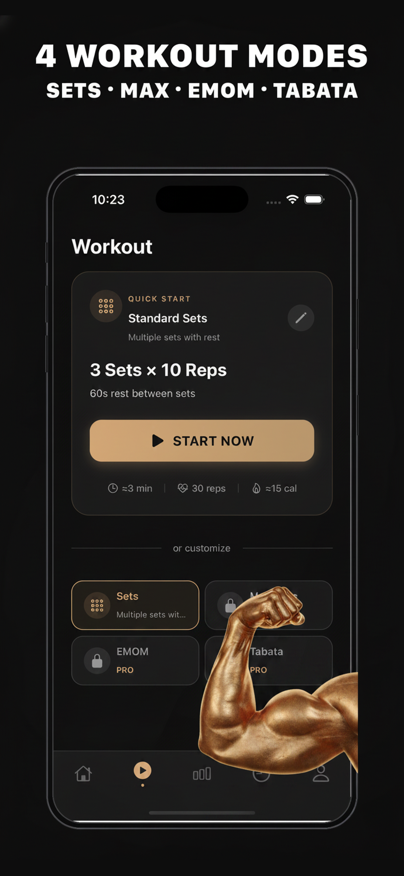 Push Up Counter and Tracker screenshot 4