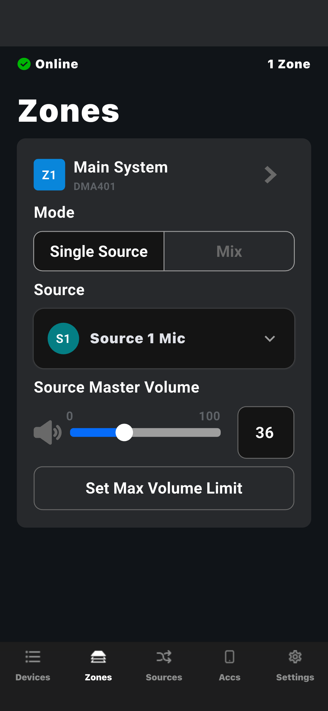 AtlasIED DMA Control