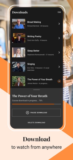 BBC Maestro: Online Courses screenshot 5