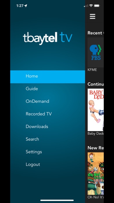 Tbaytel TV Screenshot