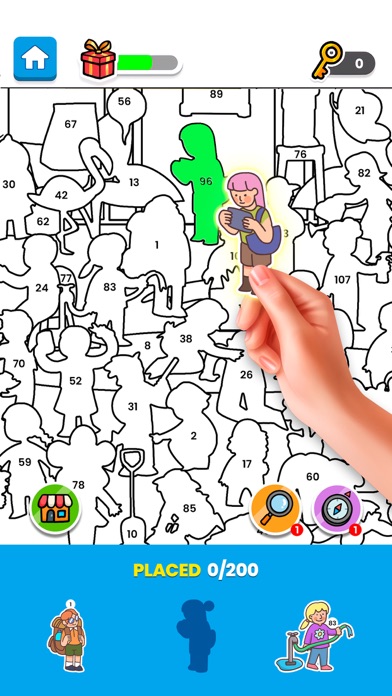 Sticker Book: Color By Number Screenshot