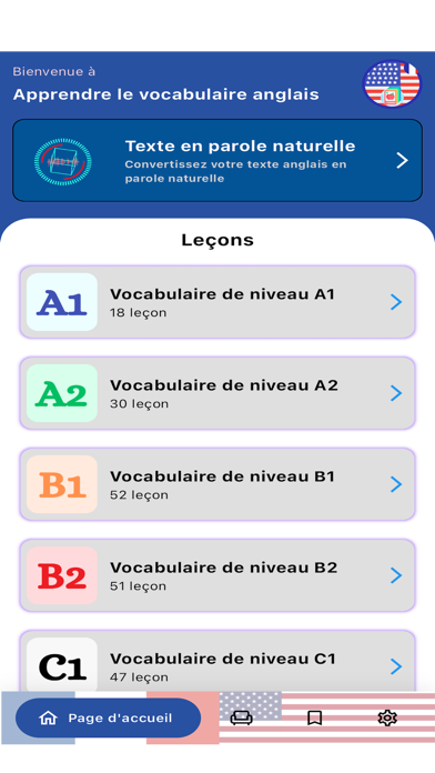 Mots essentiels en anglais Screenshot