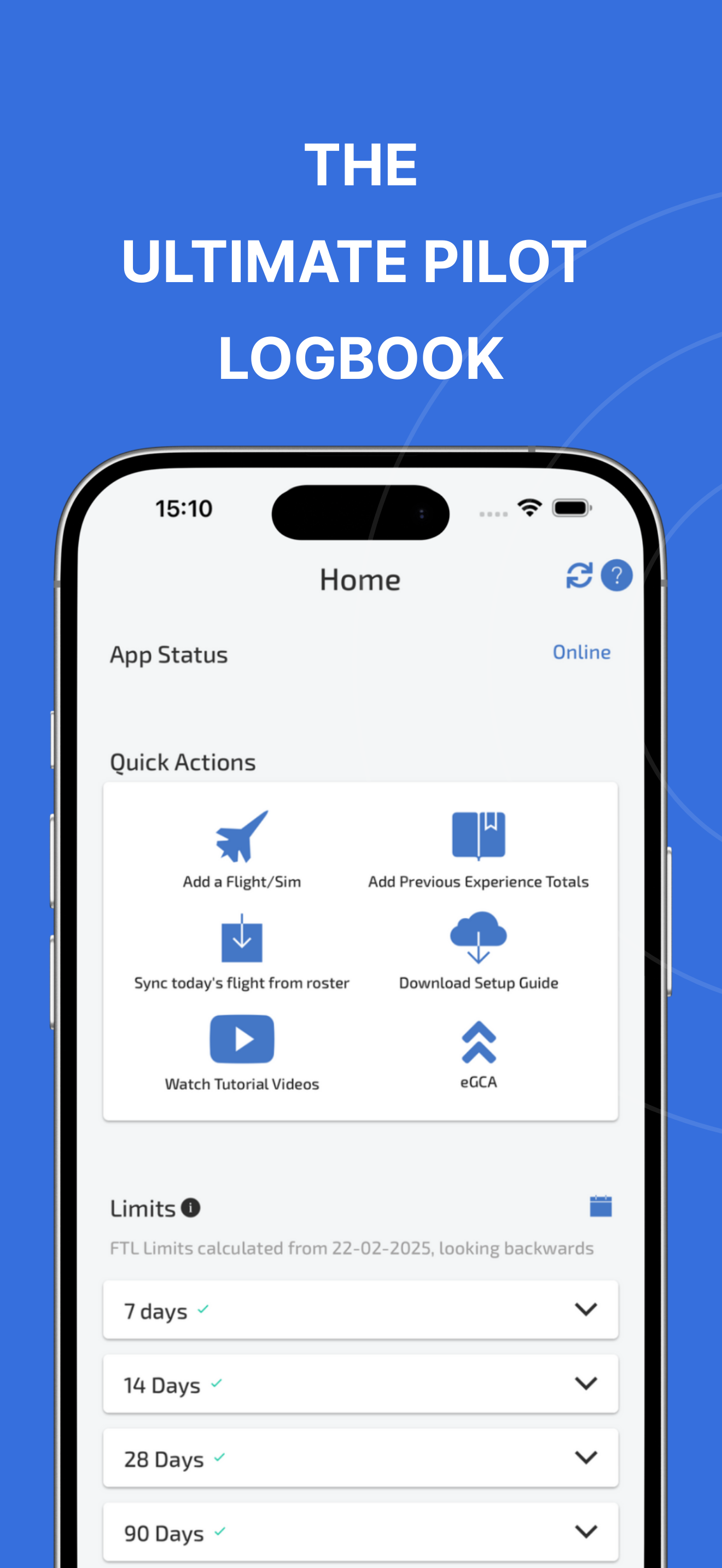 Wingman Pilot Logbook