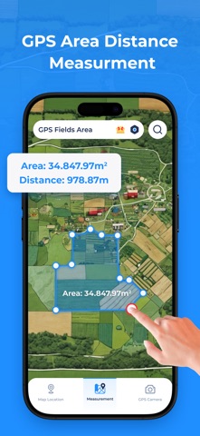 GPS Fields Area Measure App Screenshot 1 of 8