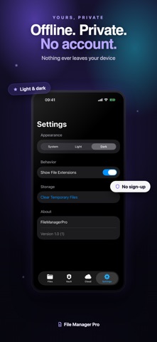File Manager Pro: Files, Vault Screenshot 5 of 5